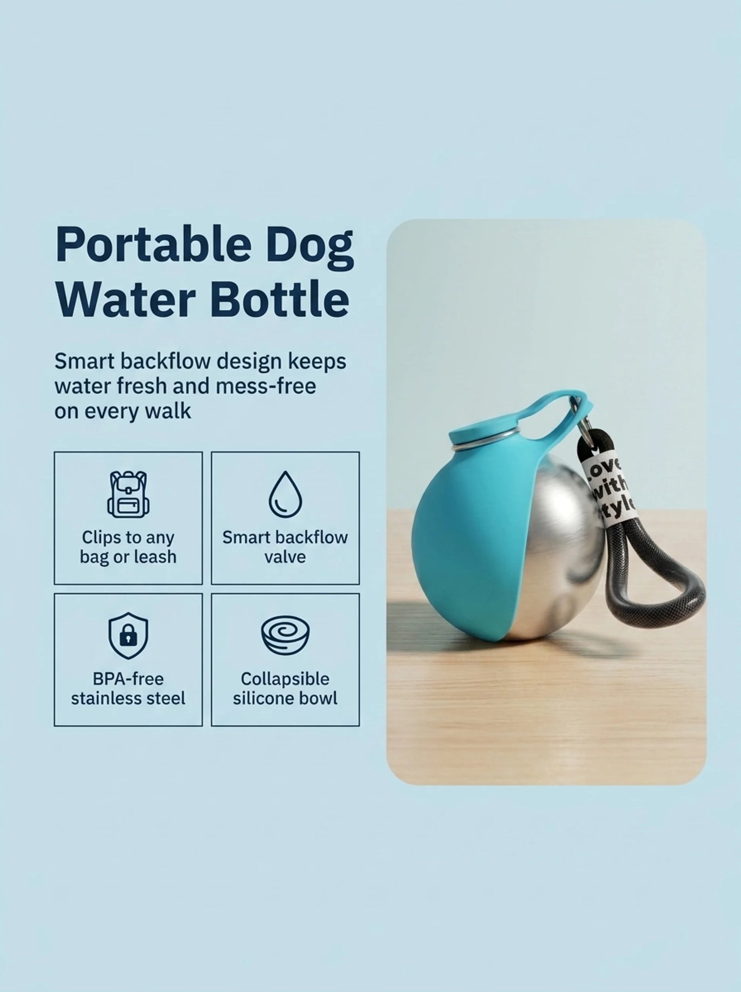 HydroPaw™ On-The-Go Dog Bottle